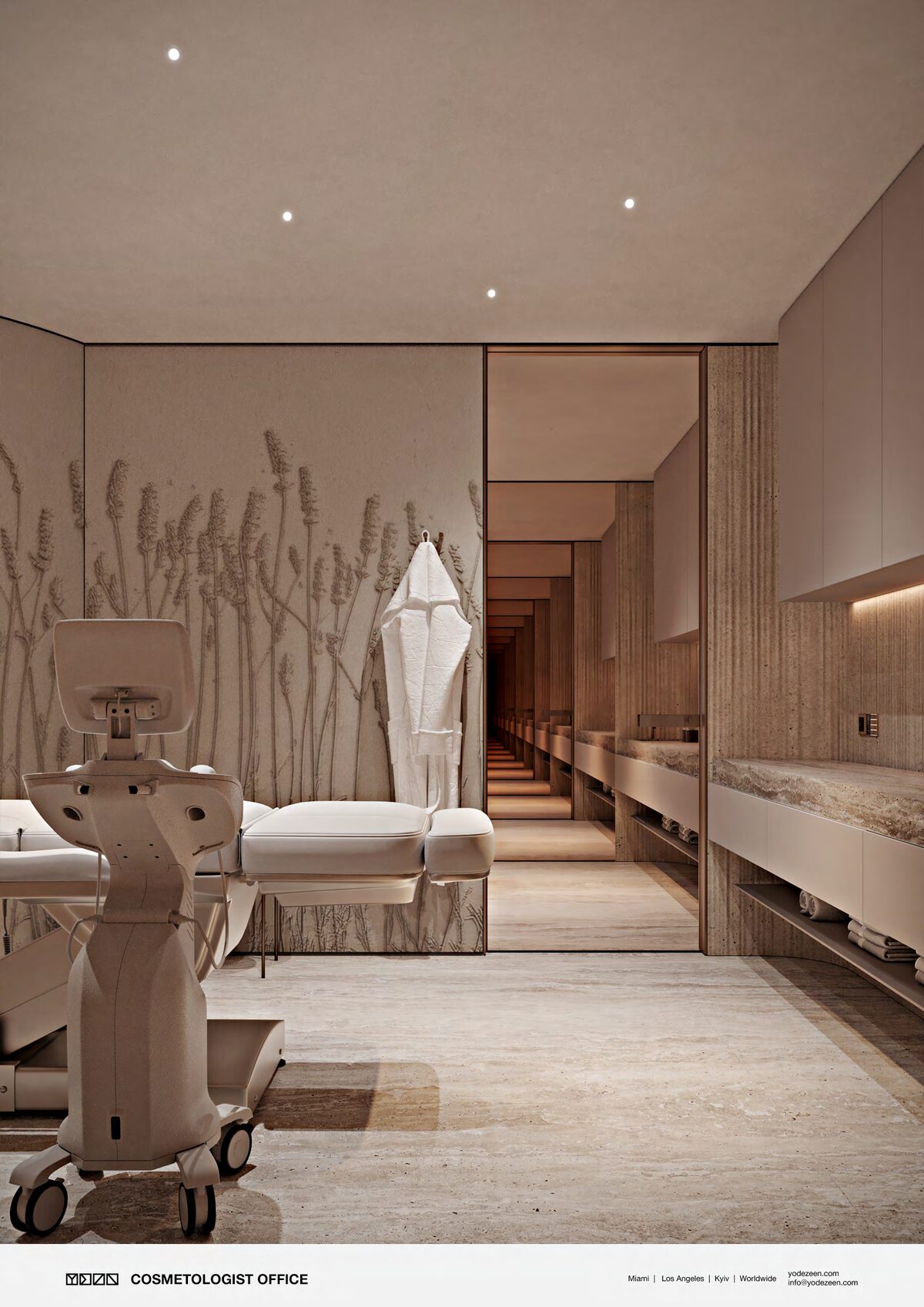 Aesthetics Studio treatment rooms at Leo Beauty Club Dubai